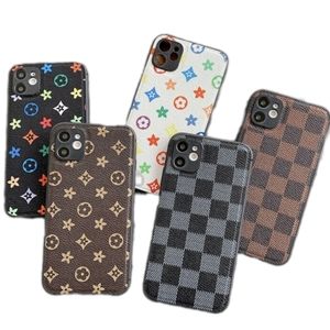Slim Retro TPU Leather Mobile Back Cover for iPhone 12 Mini - 12 Pro Max